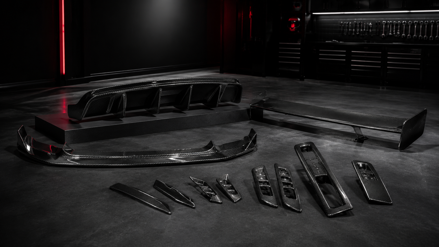 Carbon Performance Parts Sortiment