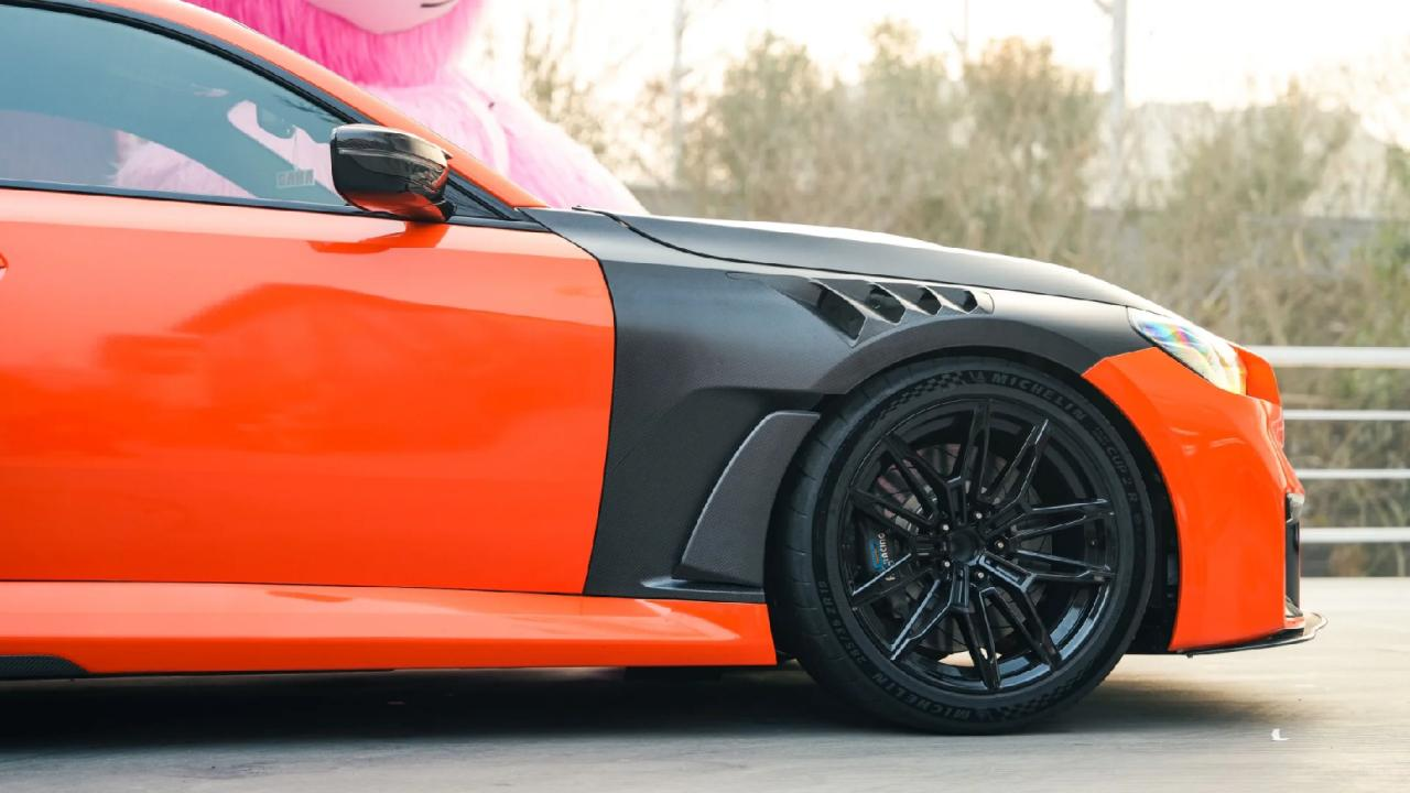 G87 M2 -N Type Front Fender (With lining)