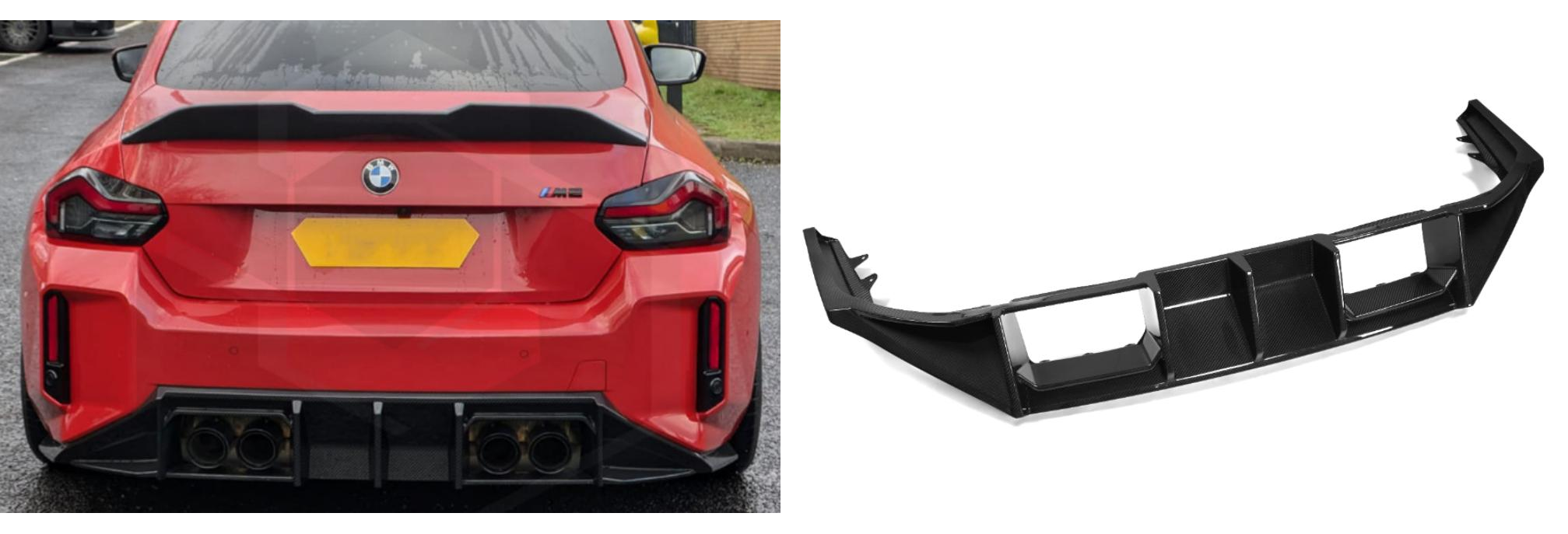 G87 M2 -U17 Type Rear Diffuser