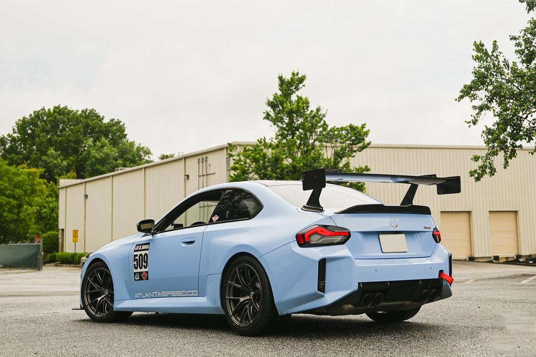 G87/G42/G80 / G82 G83 UCW Type Swan Neck Rear Spoiler (With Mounting Base)