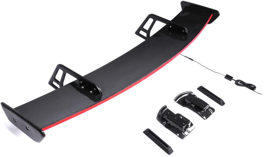 G87/G42/G80 / G82 G83 M-ax Type LED Lighted Rear Spoiler (With Mounting Base) – Bauteil